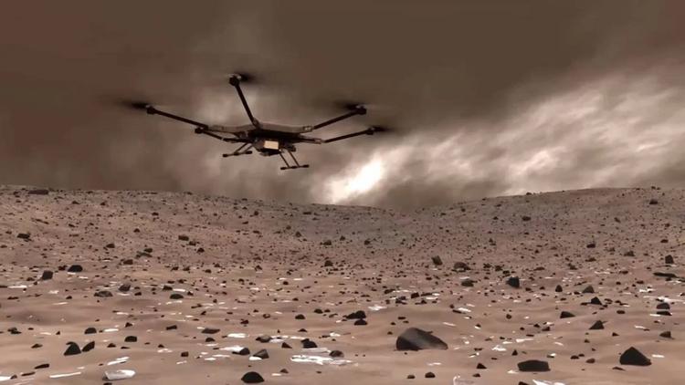 La NASA desarrolla Mars Chopper, un ...